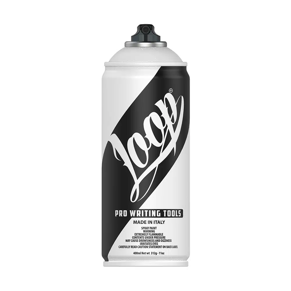 Loop colors blanc white point graff shop graffiti rennes