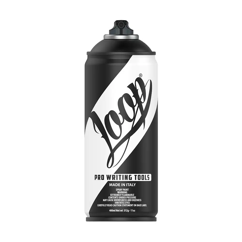 Loop colors noir black point graff shop graffiti rennes